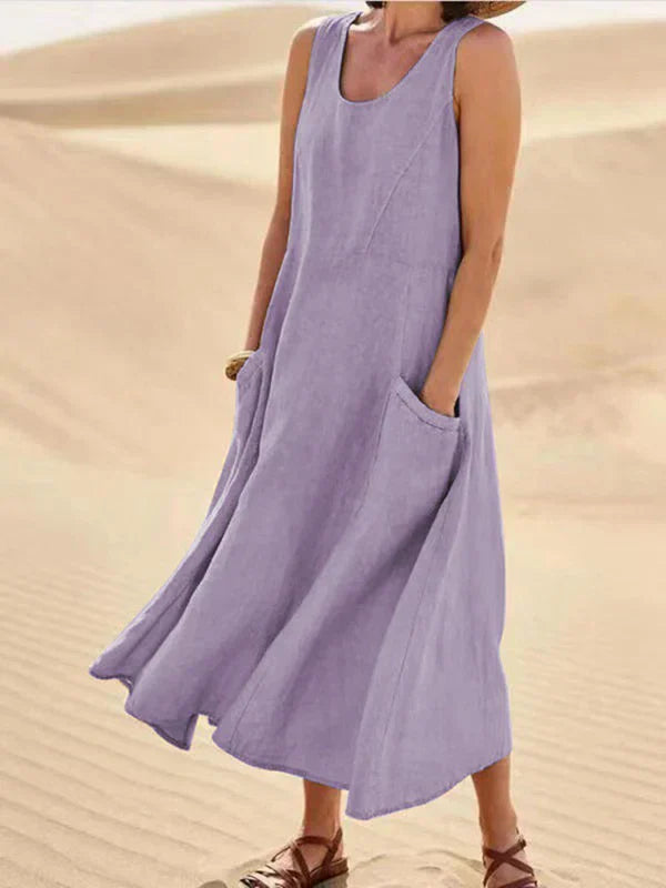 kina - Comfortabelen Lange Jurk