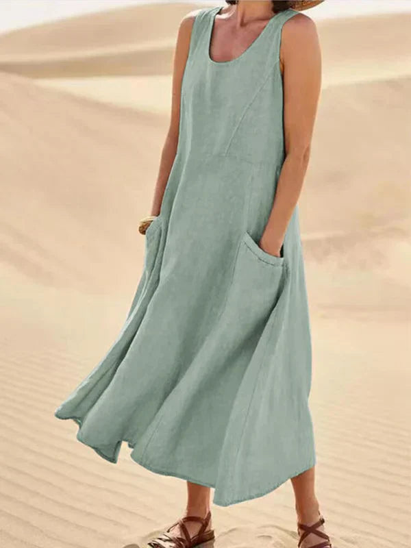 kina - Comfortabelen Lange Jurk