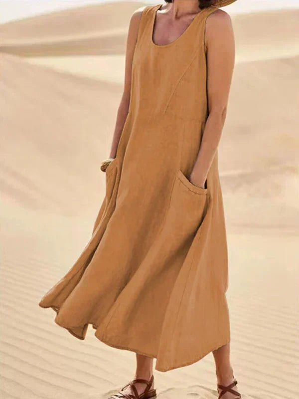 kina - Comfortabelen Lange Jurk