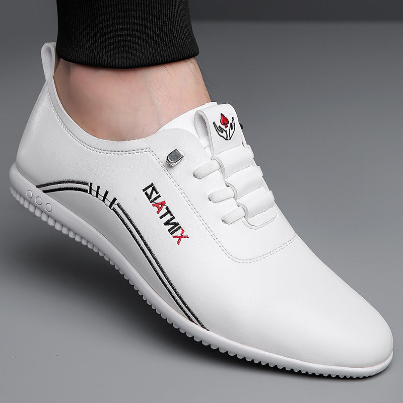 IZI | 👞 Lichte en ademende veterschoenen zonder knoop voor heren