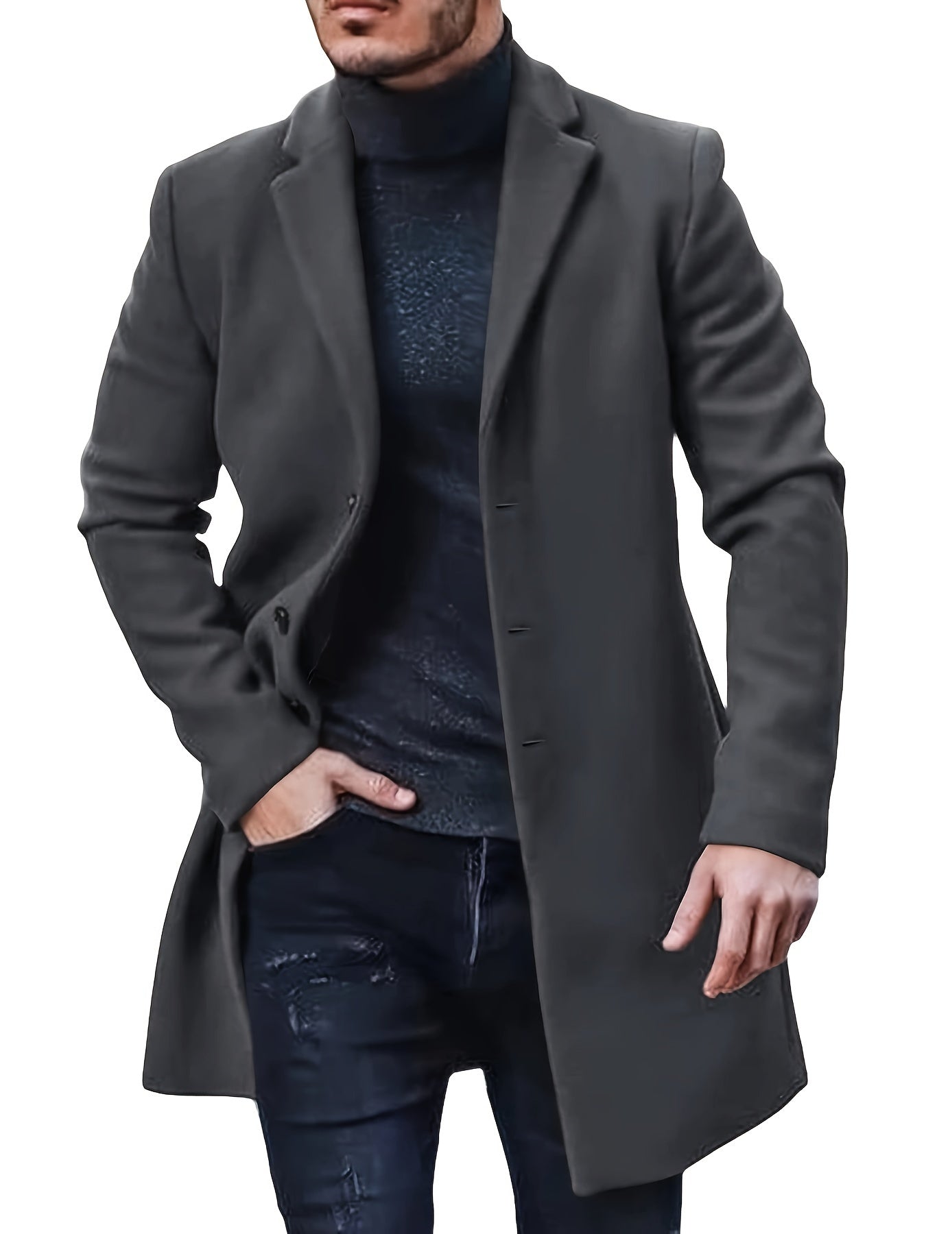 Daan - Warme Elegante Trenchcoat voor Heren