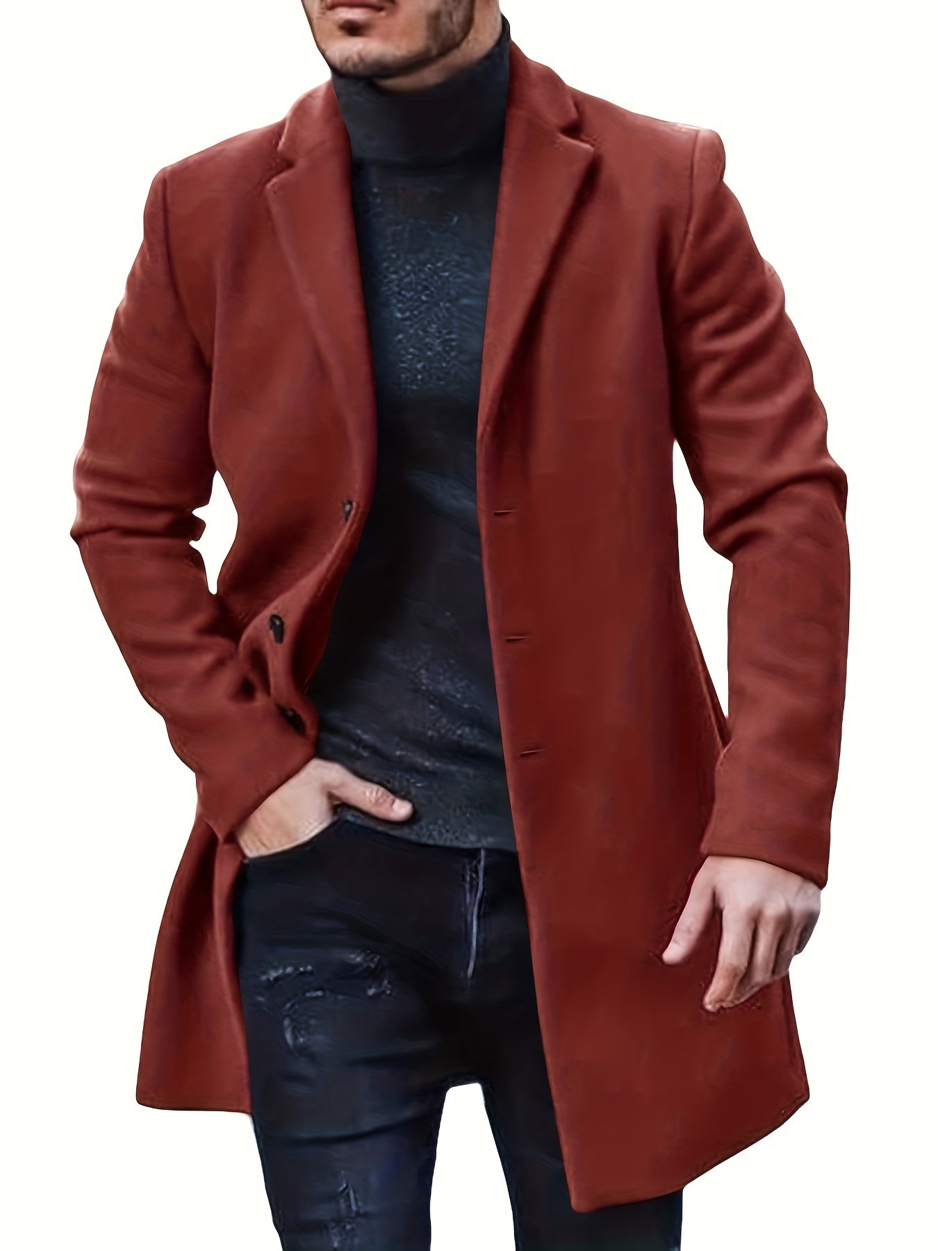 Daan - Warme Elegante Trenchcoat voor Heren