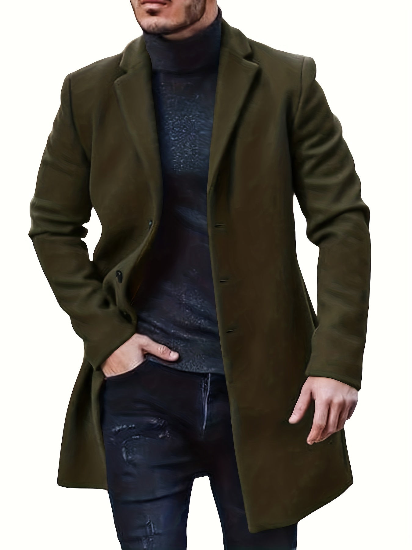 Daan - Warme Elegante Trenchcoat voor Heren